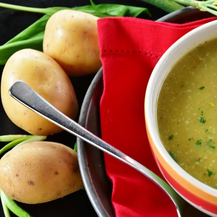 Kartoffeln Erdapfel Suppe