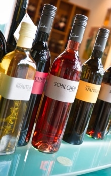 Schilcher Wein und Souvignon Wein