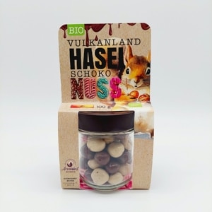 Bio Haselnüsse mit Schoko 100g - Aroniahof Kober
